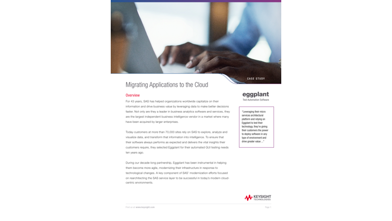 Migrating Applications to the Cloud